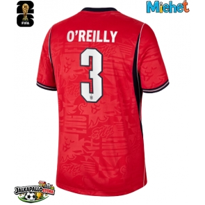 Englanti Nico O'Reilly #3 Vieraspaita MM-kisat 2026 Lyhythihainen